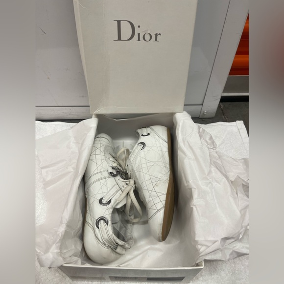 White Christian Dior, tennis shoes - Picture 3 of 8